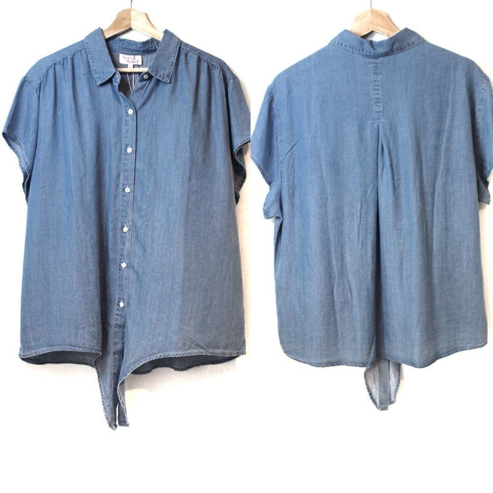 Hester & Orchard Classic Button Down Shirt in L